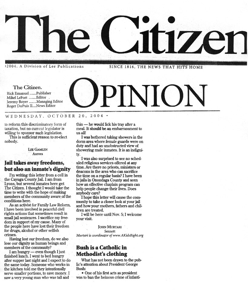 Newspaper article.